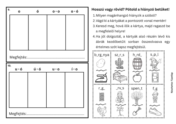 téli nyelvtani gyakorló fekete-fehér - Füzetlap Téli nyelvtani gyakorló - játékos feladatlapcsomag (PDF)