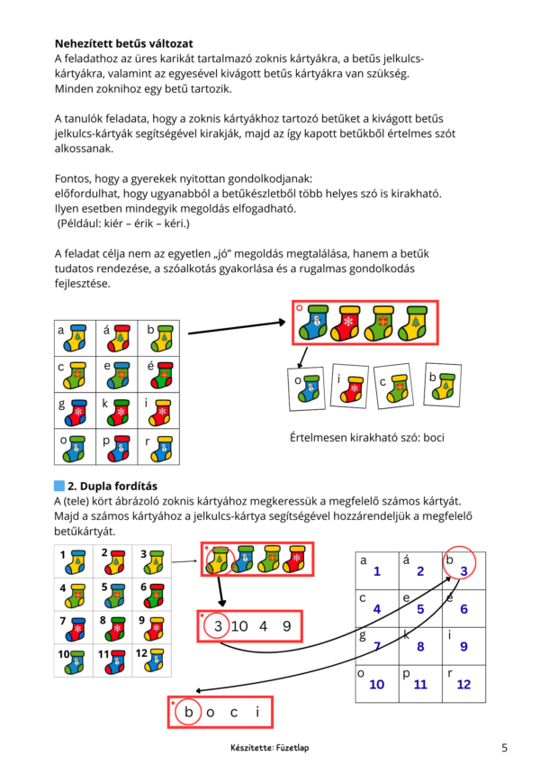 Zoknis rejtély PDF - gondolkodtató