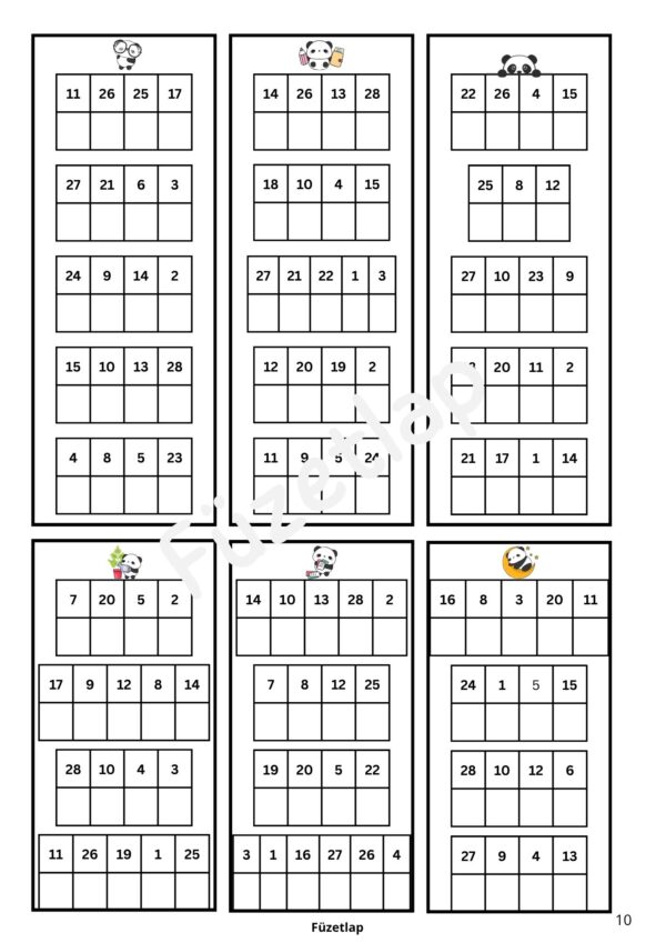 Panda logika – játékos fejlesztő csomag (PDF)