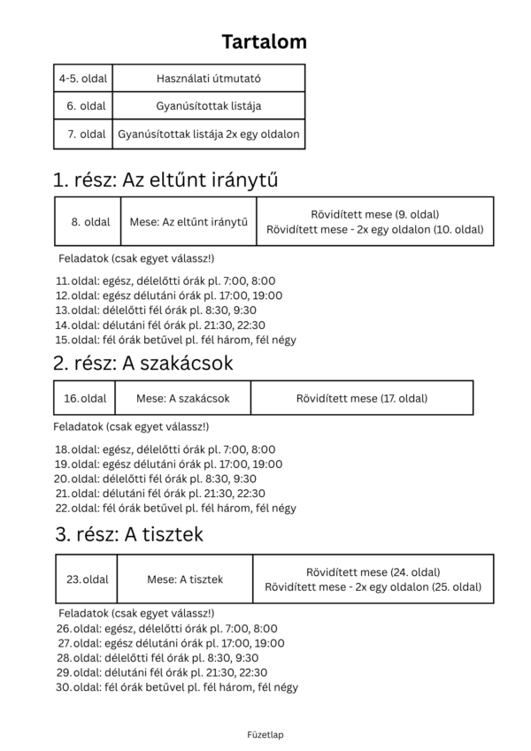 Kalózkaland: Az eltűnt iránytű nyomában (nyomtatható PDF)