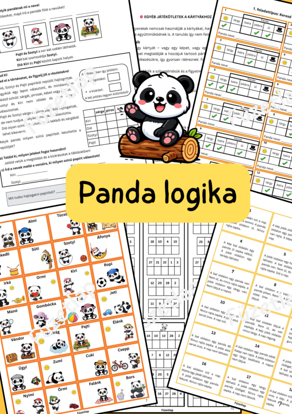 Panda logika – játékos fejlesztő csomag (PDF)