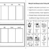 Vágós-ragasztós gyakorló – kiejtéstől eltérő helyesírású szavak - nyomtatható PDF